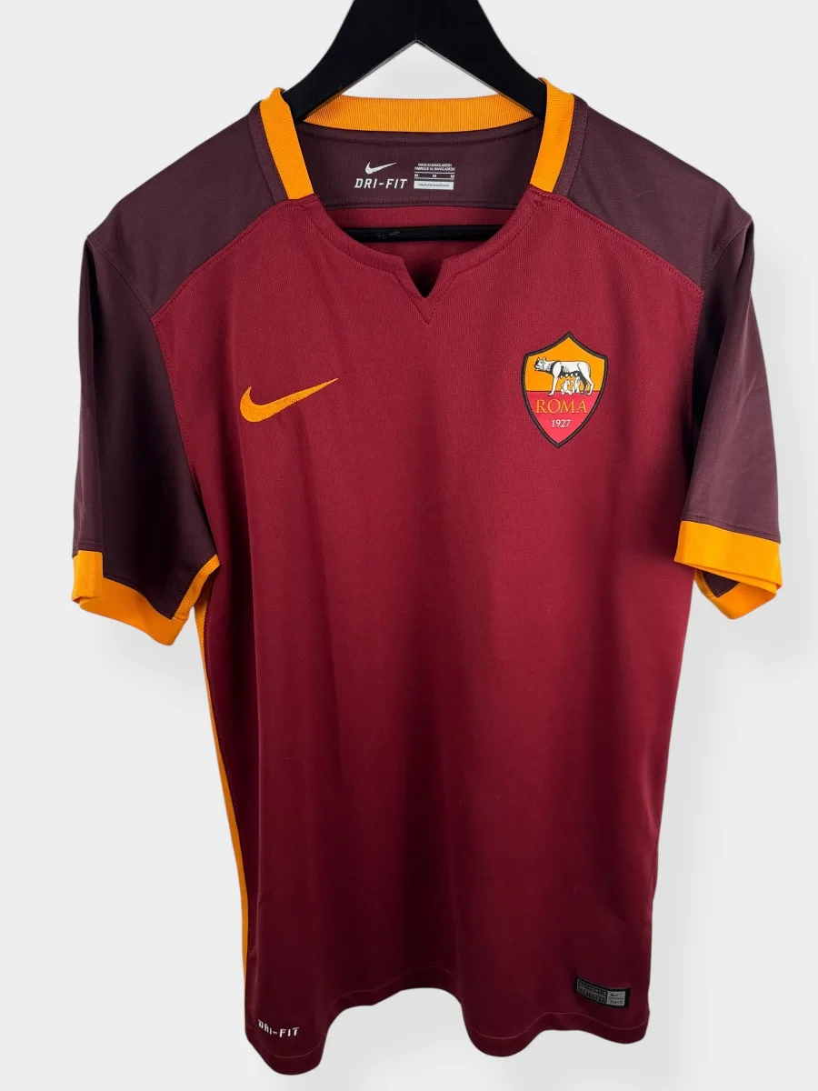 2015-16 AS ROMA HOME SHIRT M