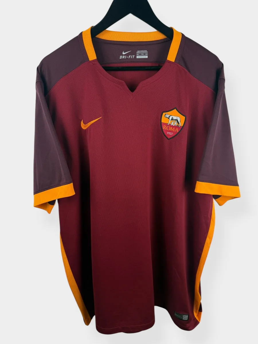 2015-16 AS ROMA HOME SHIRT XXL