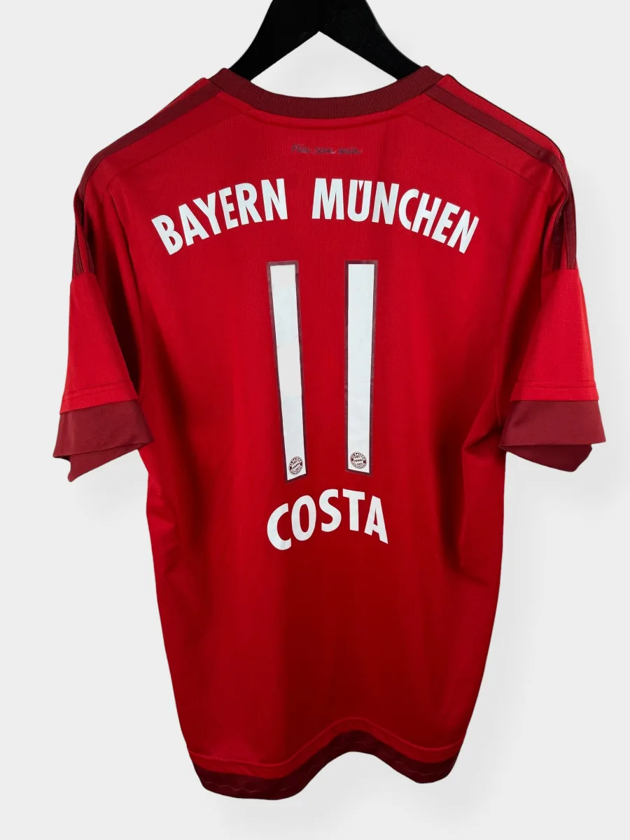 2015-16 BAYERN MUNICH HOME SHIRT COSTA #11 L