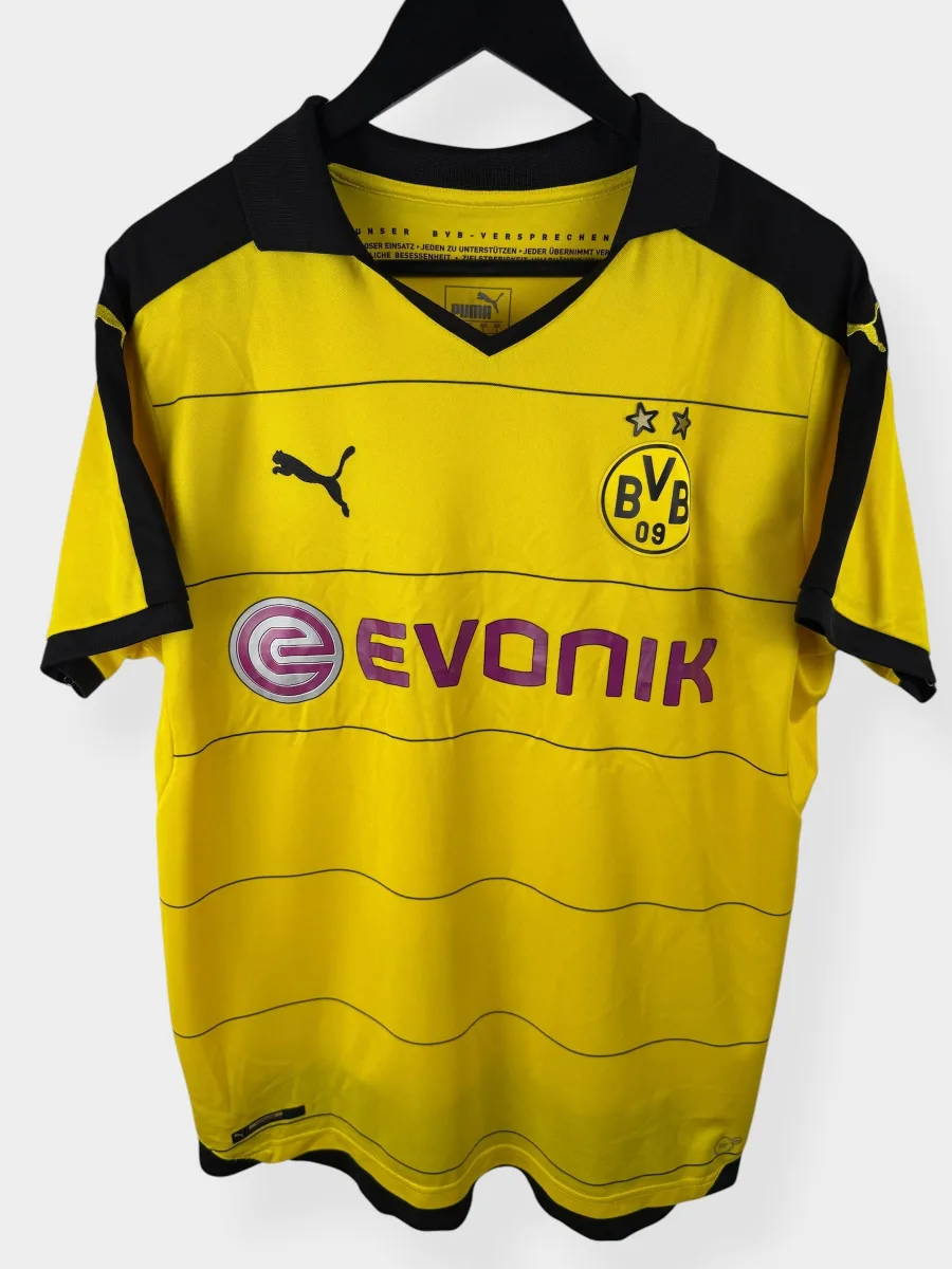 2015-16 BORUSSIA DORTMUND HOME SHIRT L
