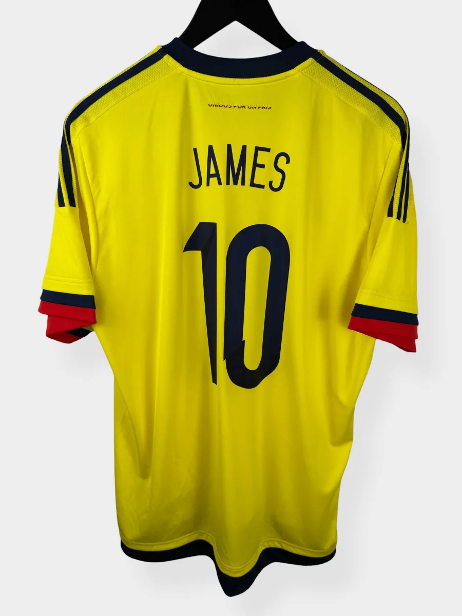 2015-16 COLOMBIA HOME SHIRT JAMES #10 XL