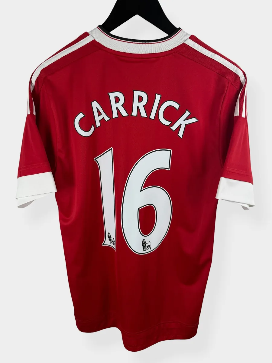 2015-16 MANCHESTER UNITED HOME SHIRT CARRICK #16 M