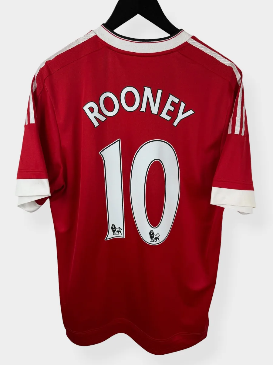 2015-16 MANCHESTER UNITED HOME SHIRT PLAYER ISSUE ROONEY #10 XL