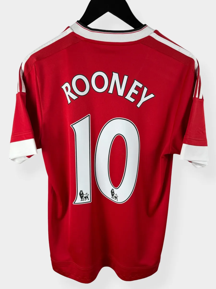 2015-16 MANCHESTER UNITED HOME SHIRT ROONEY #10 M