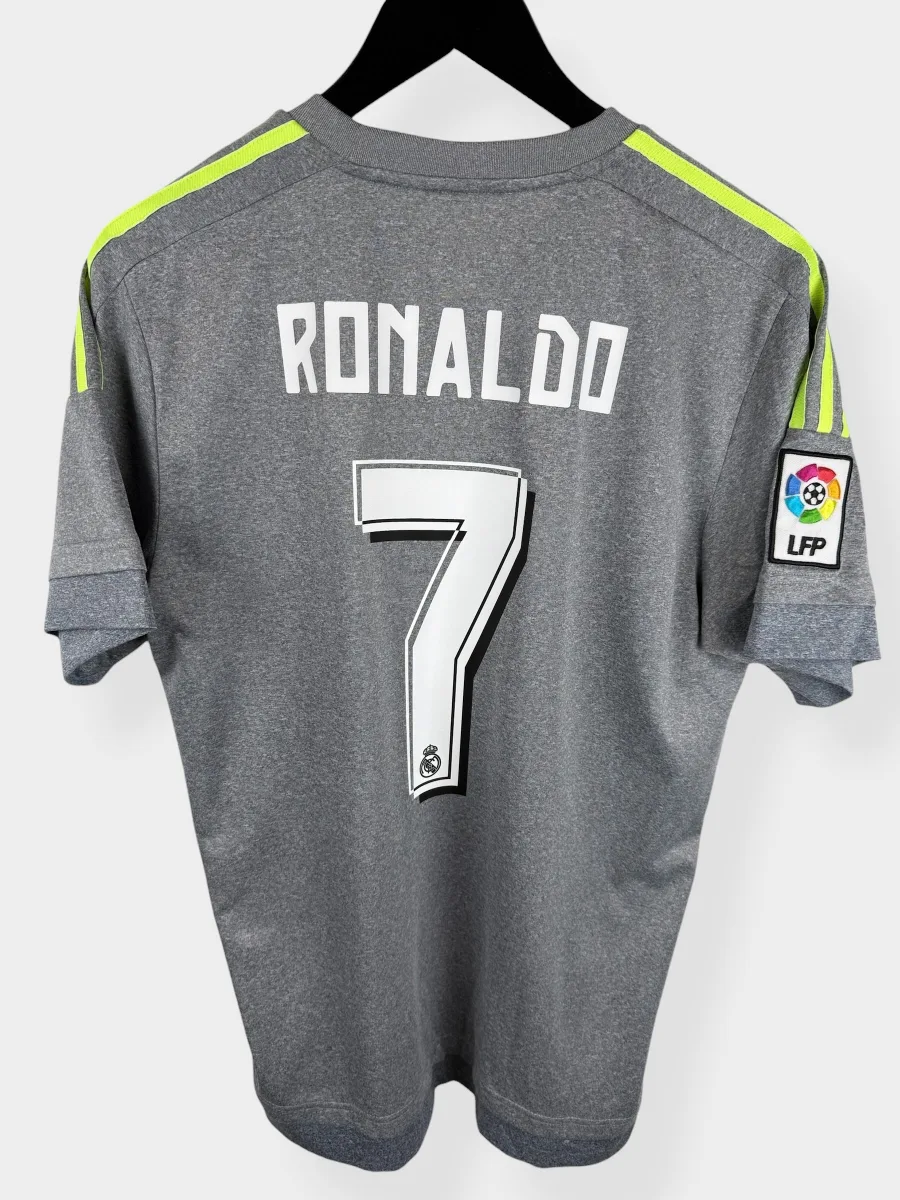 2015-16 REAL MADRID AWAY SHIRT RONALDO #7 M