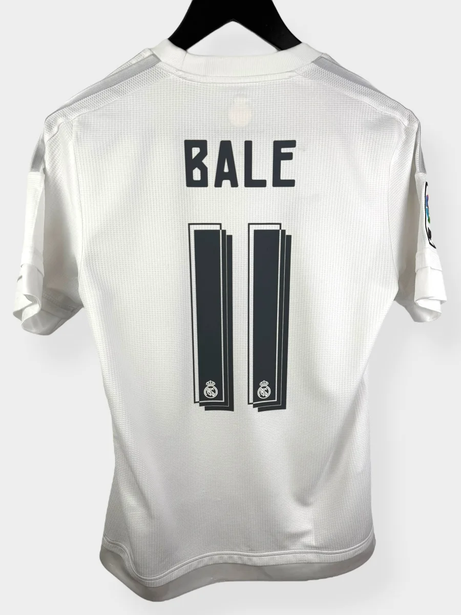 2015-16 REAL MADRID HOME SHIRT BALE #11 S