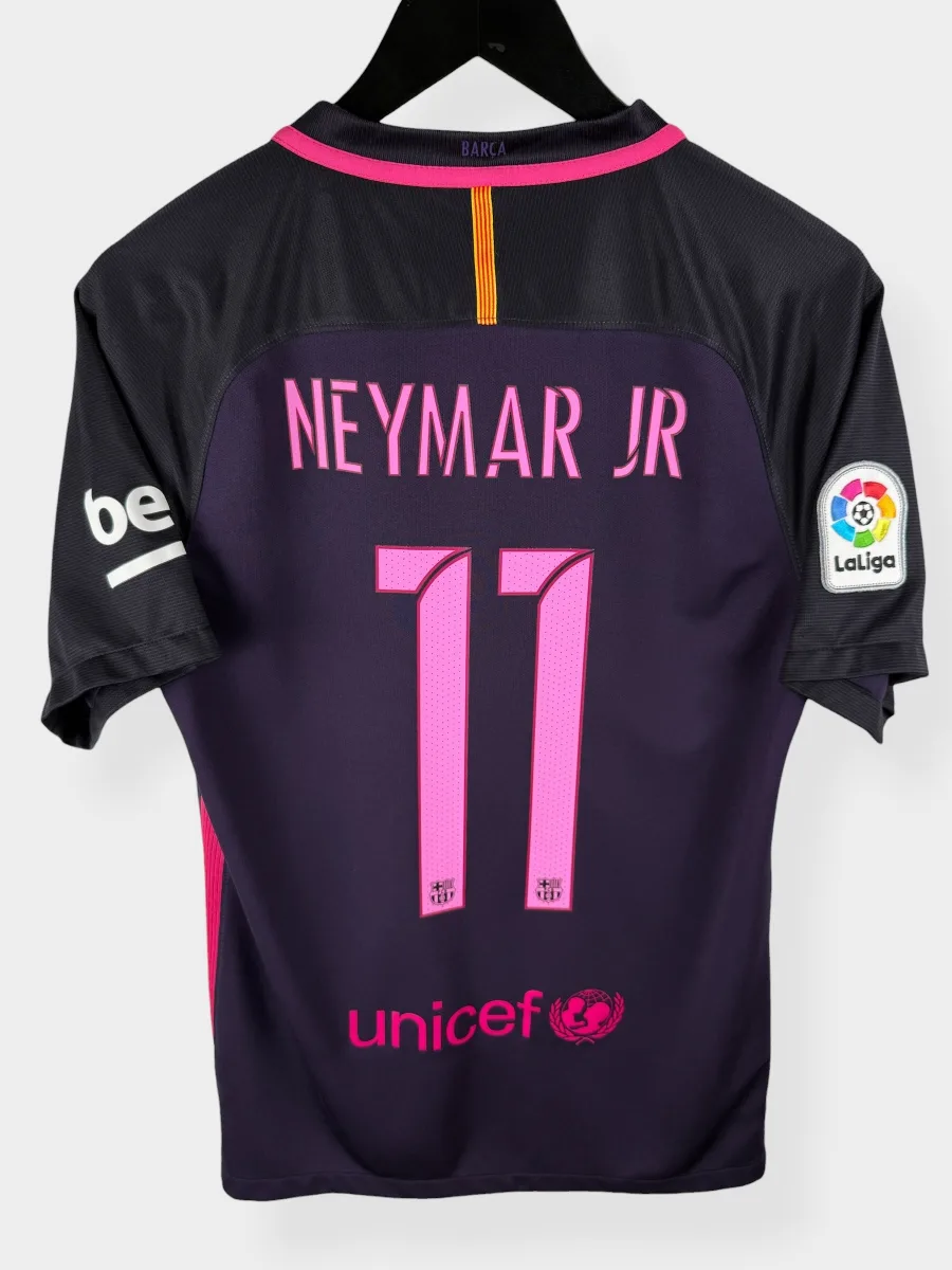 2016-17 BARCELONA AWAY SHIRT NEYMAR JR #11 S