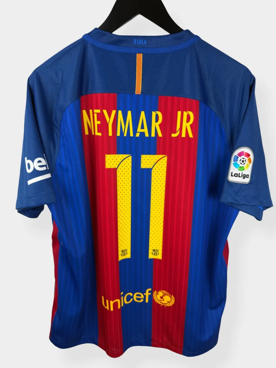 2016-17 BARCELONA HOME SHIRT NEYMAR JR #11 L
