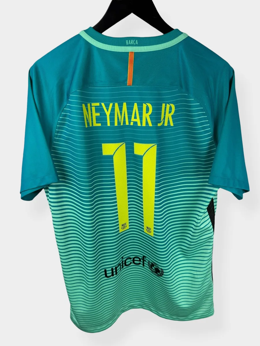 2016-17 BARCELONA THIRD SHIRT NEYMAR JR #11 L