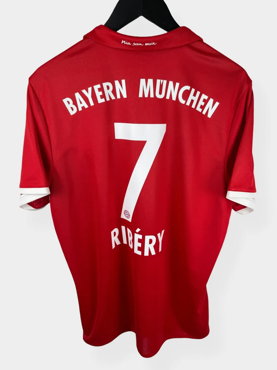 2016-17 BAYERN MUNICH HOME SHIRT RIBERY #7 L