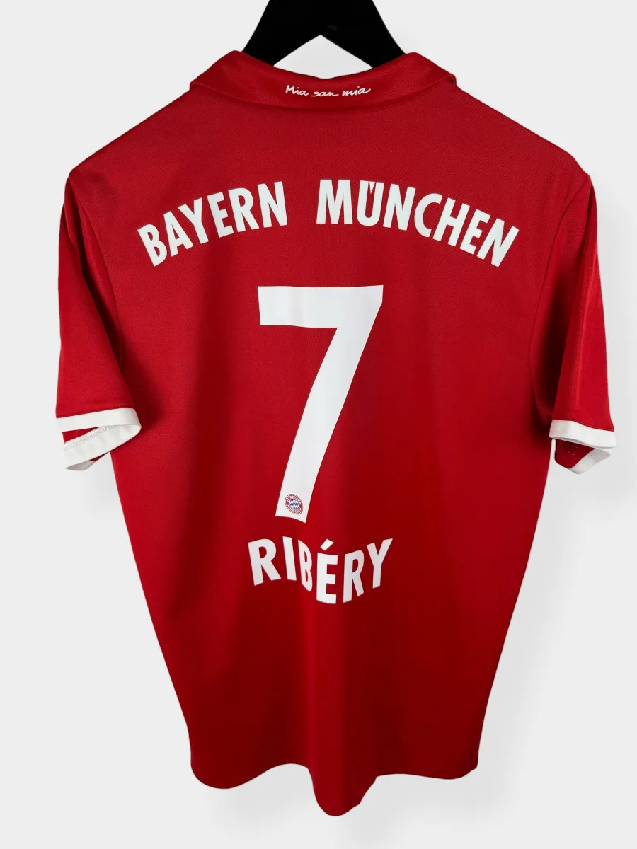 2016-17 BAYERN MUNICH HOME SHIRT RIBERY #7 M