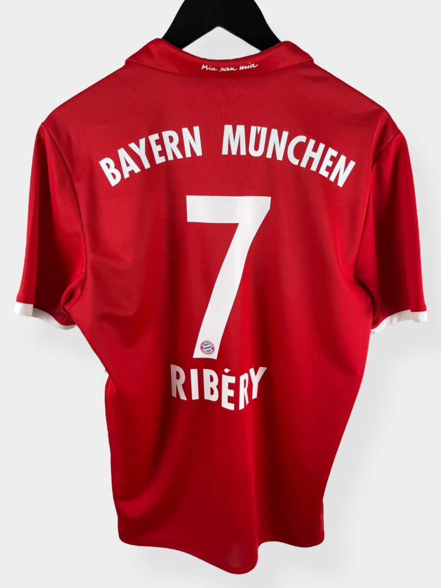 2016-17 BAYERN MUNICH HOME SHIRT RIBERY #7 M
