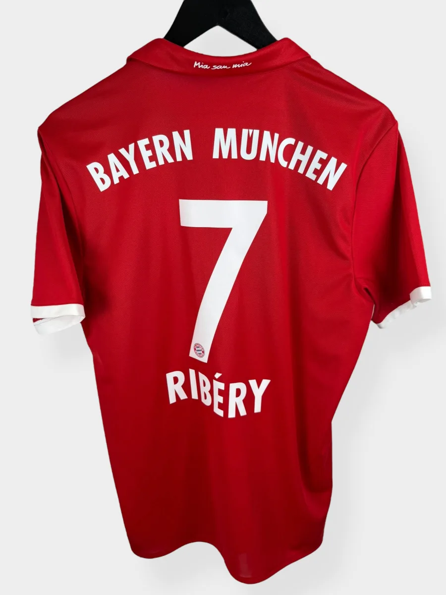 2016-17 BAYERN MUNICH HOME SHIRT RIBERY #7 M