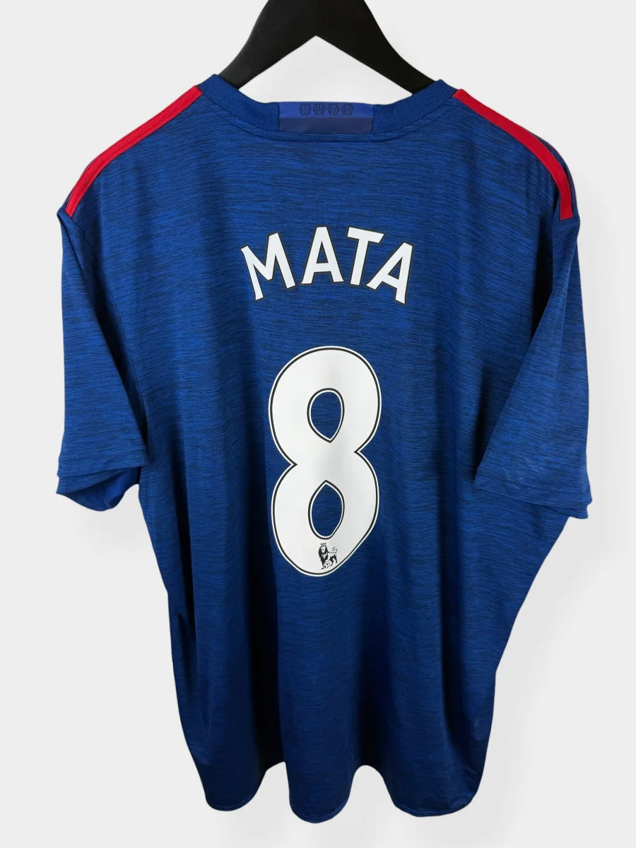 2016-17 MANCHESTER UNITED AWAY SHIRT MATA #8 XXL