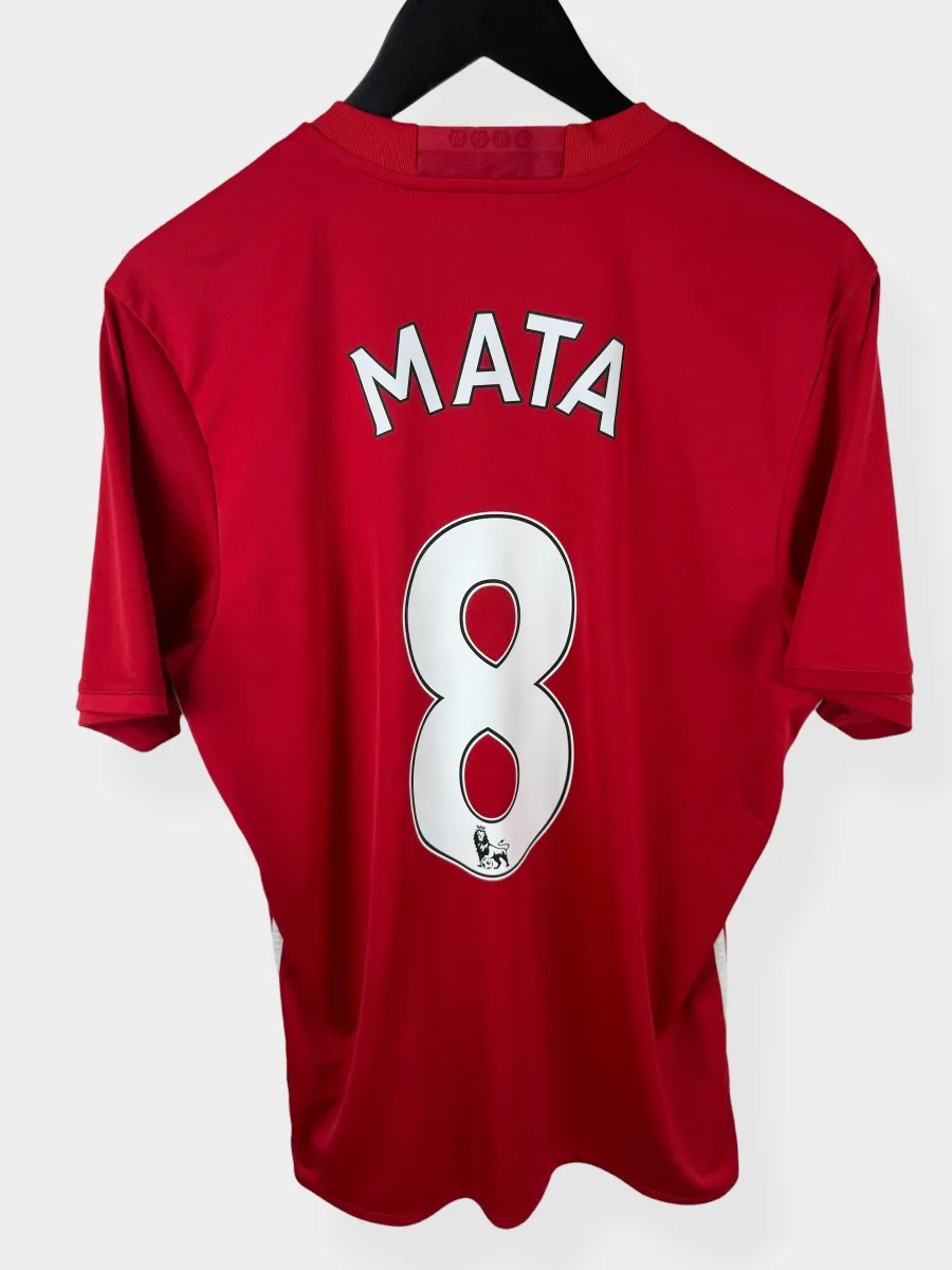 2016-17 MANCHESTER UNITED HOME SHIRT MATA #8 L