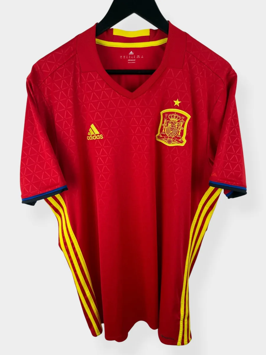 2016-17 SPAIN HOME SHIRT XL