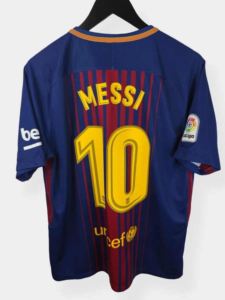 2017-18 BARCELONA HOME SHIRT MESSI #10 L