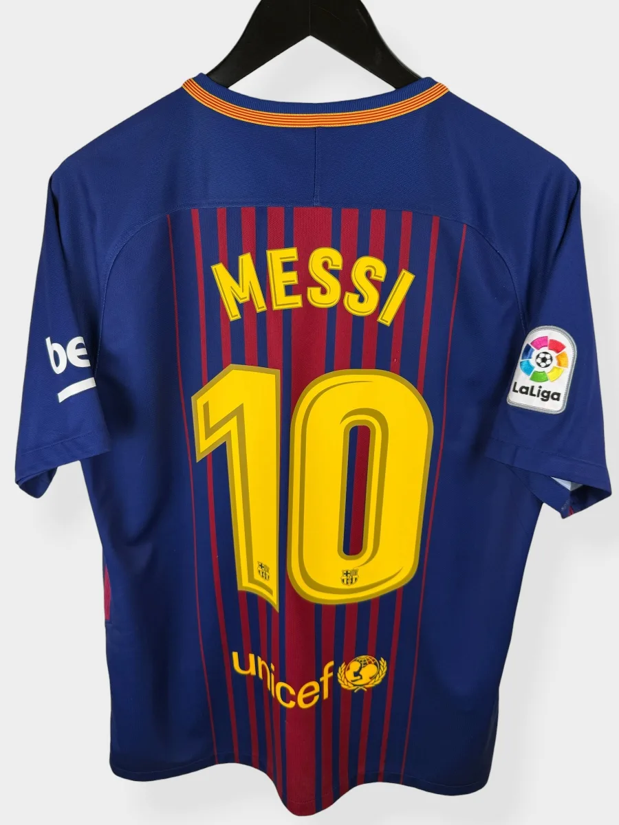 2017-18 BARCELONA HOME SHIRT MESSI #10 M