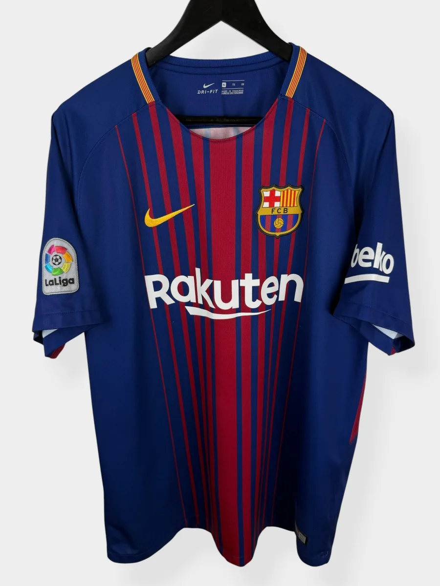 2017-18 BARCELONA HOME SHIRT XL