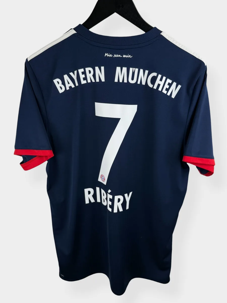 2017-18 BAYERN MUNICH AWAY SHIRT RIBERY #7 L