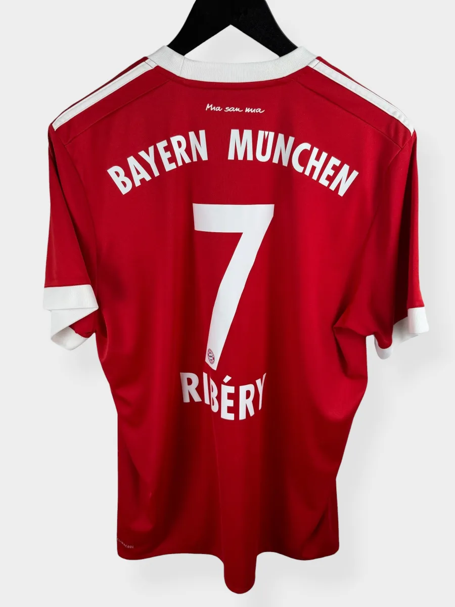 2017-18 BAYERN MUNICH HOME SHIRT RIBERY #7 L