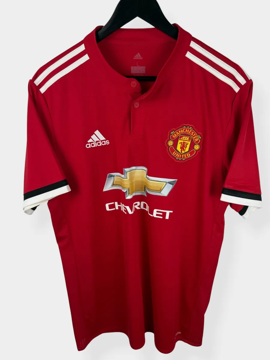 2017-18 MANCHESTER UNITED HOME SHIRT L