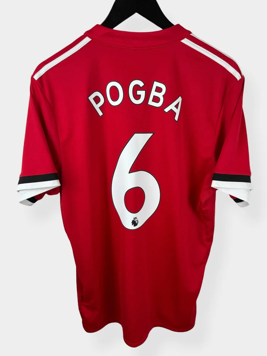 2017-18 MANCHESTER UNITED HOME SHIRT POGBA #6 L