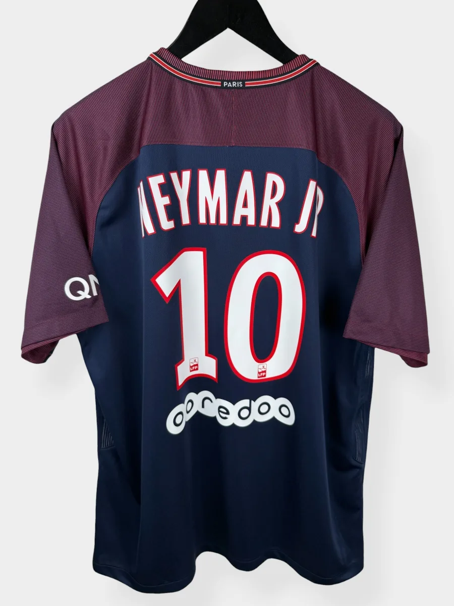 2017-18 PARIS-SAINT GERMAIN HOME SHIRT NEYMAR JR #10 XL