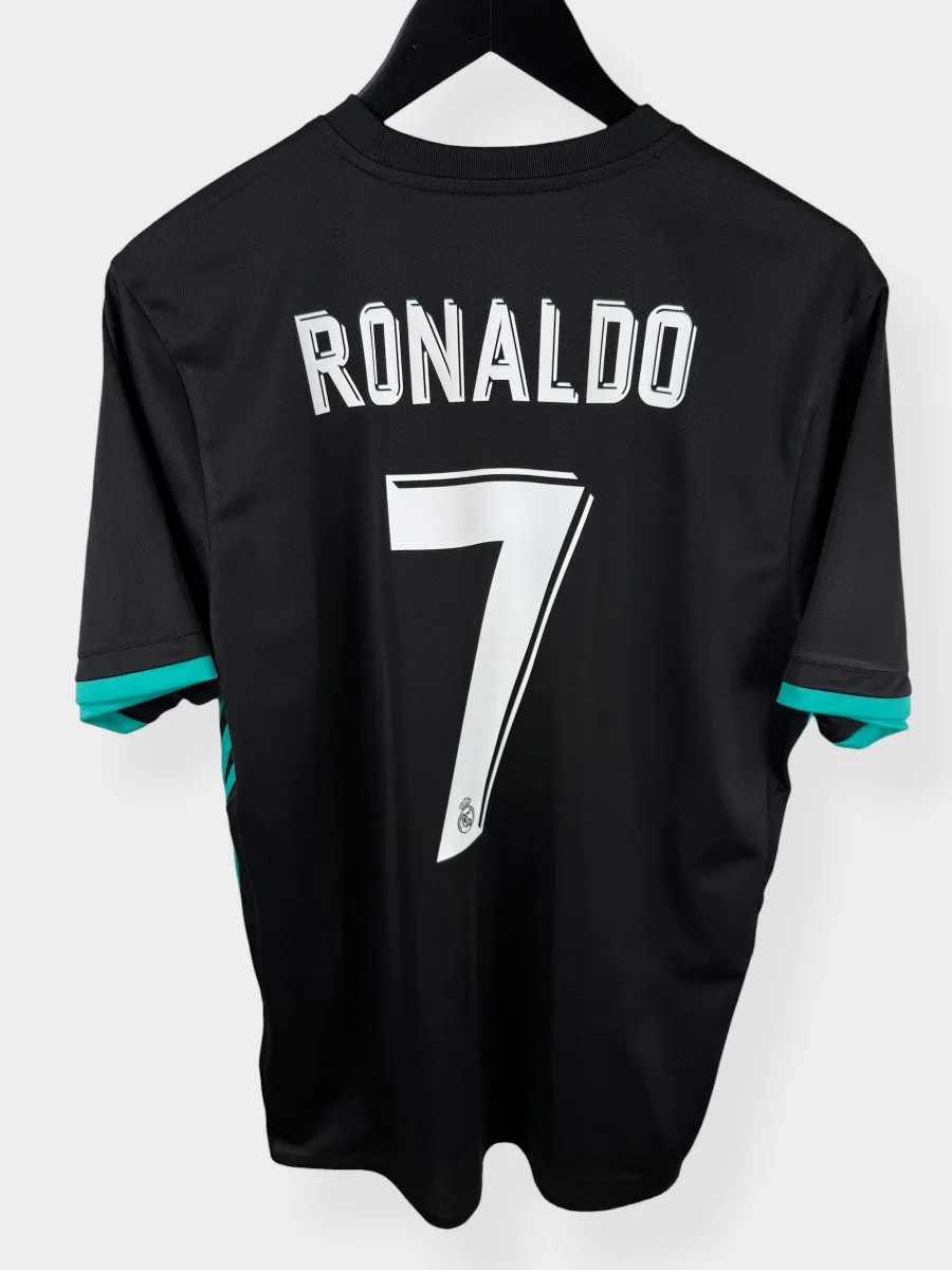 2017-18 REAL MADRID AWAY SHIRT RONALDO #7 L