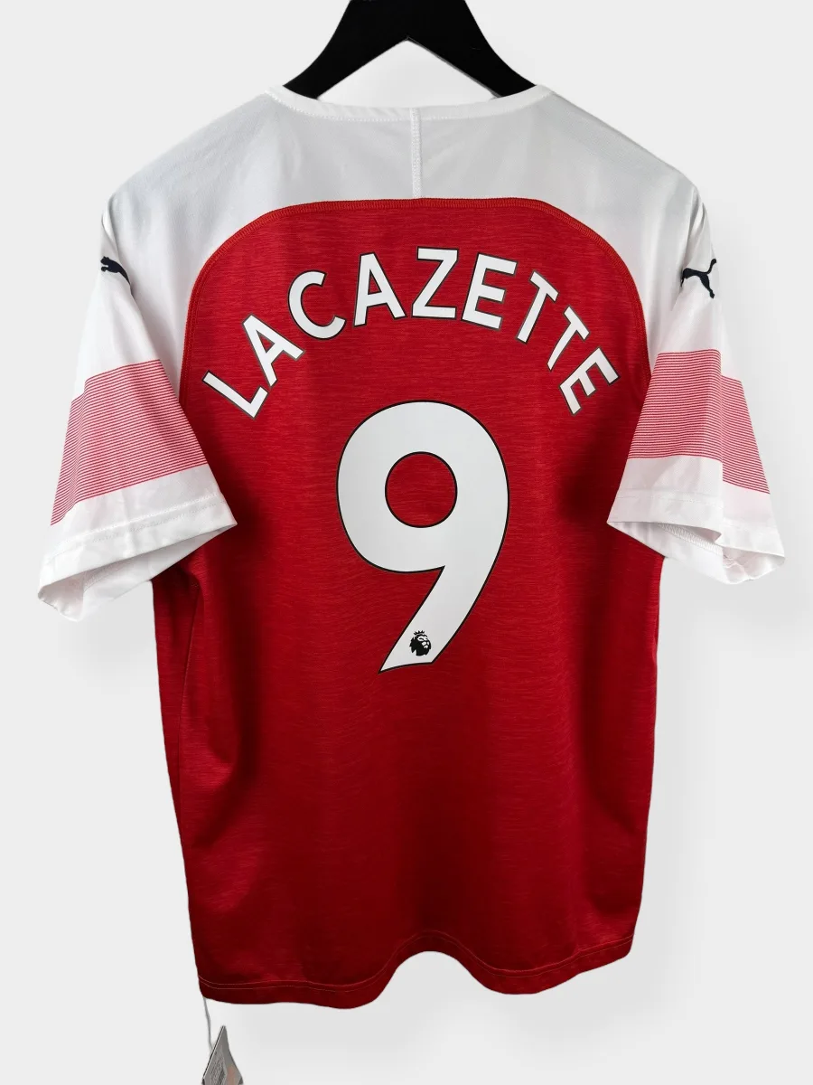 2018-19 ARSENAL HOME SHIRT LACAZETTE #9 L