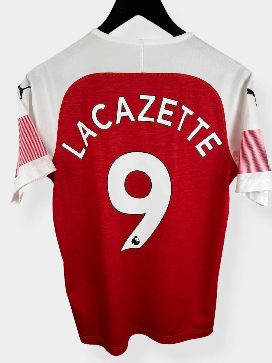 2018-19 ARSENAL HOME SHIRT LACAZETTE #9 S