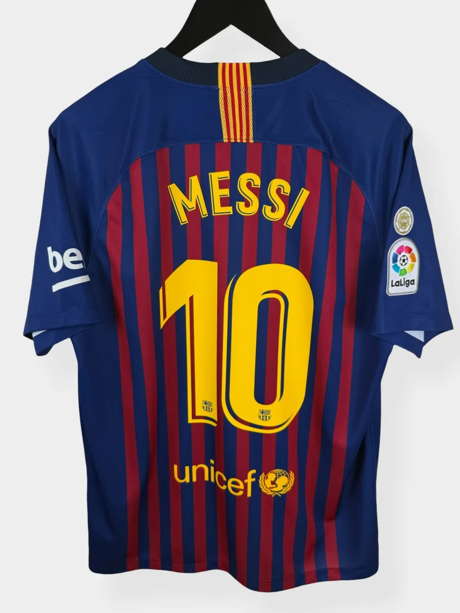 2018-19 BARCELONA HOME SHIRT MESSI #10 L