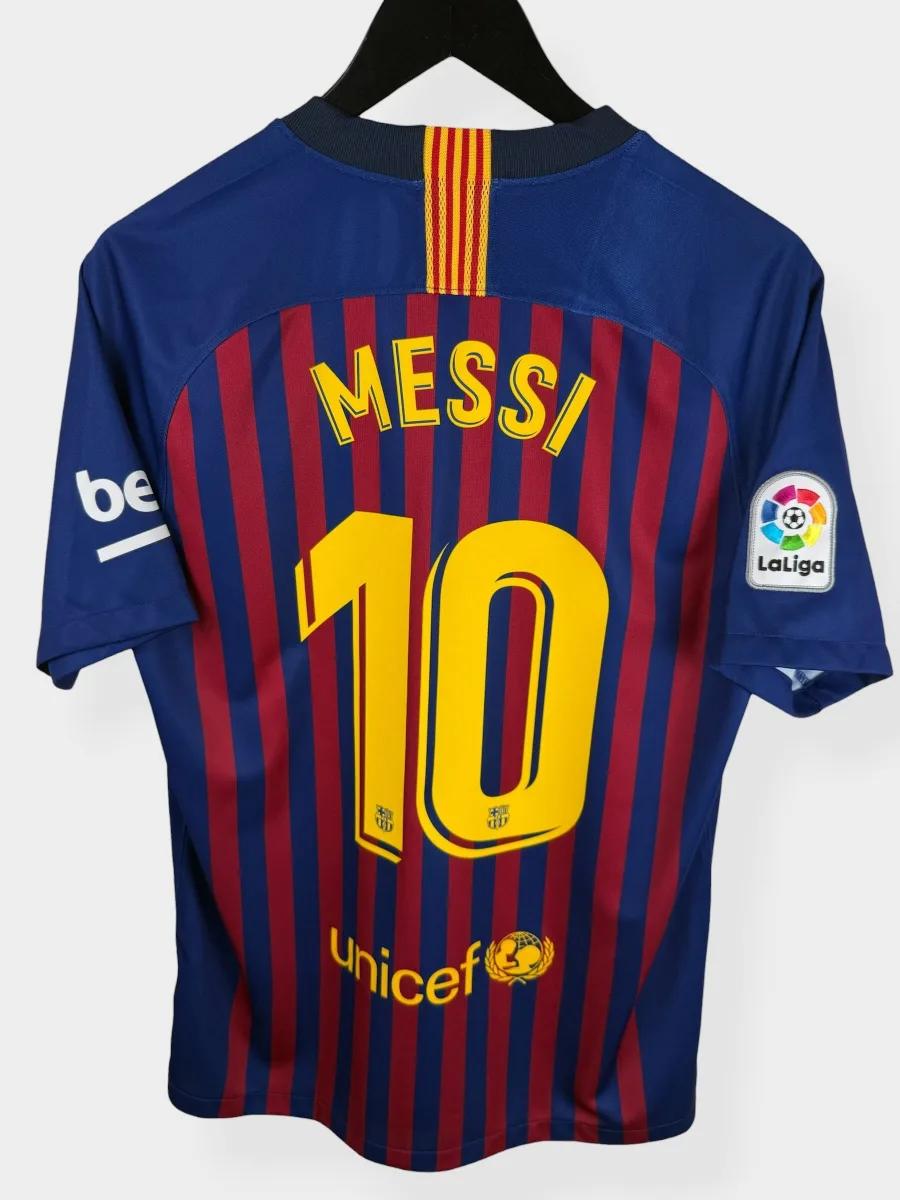 2018-19 BARCELONA HOME SHIRT MESSI #10 M