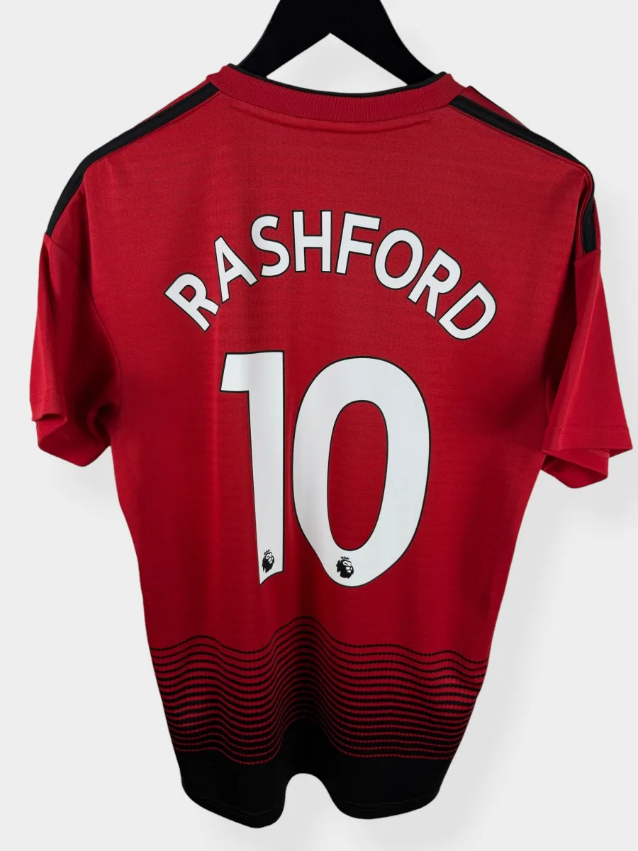 2018-19 MANCHESTER UNITED HOME SHIRT RASHFORD #10 M