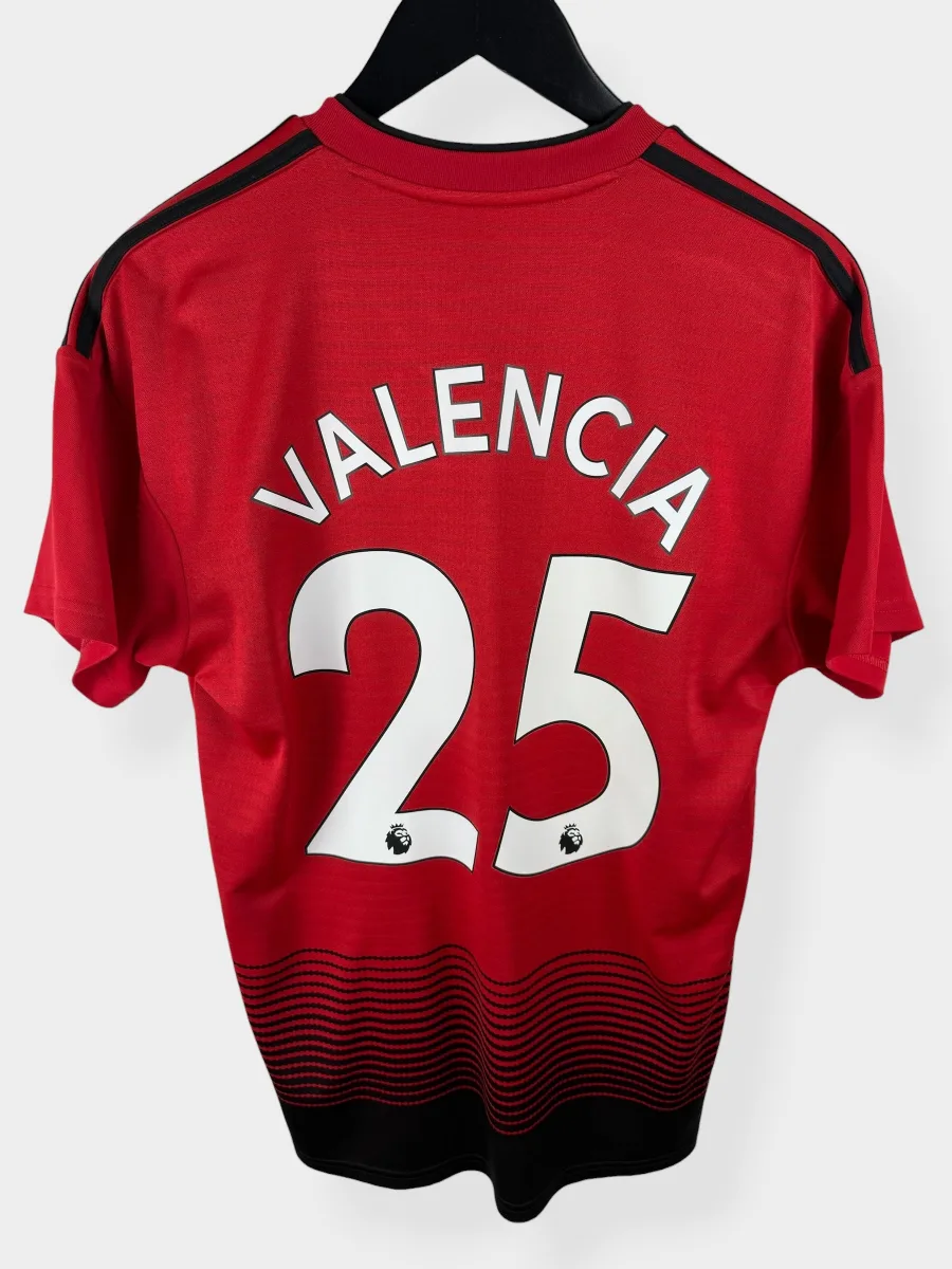 2018-19 MANCHESTER UNITED HOME SHIRT VALENCIA #25 M