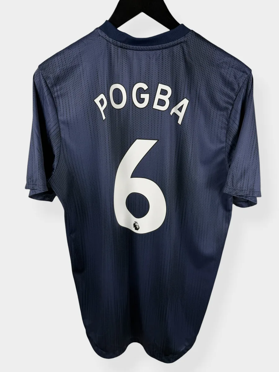 2018-19 MANCHESTER UNITED THIRD SHIRT PLAYER ISSUE POGBA #6 L