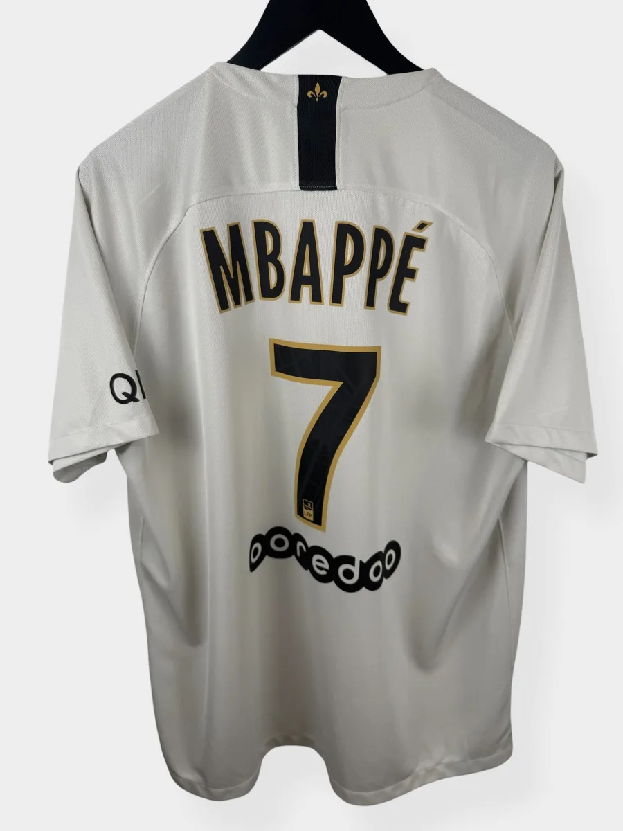 2018-19 PARIS SAINT-GERMAIN AWAY SHIRT MBAPPE #7 XL