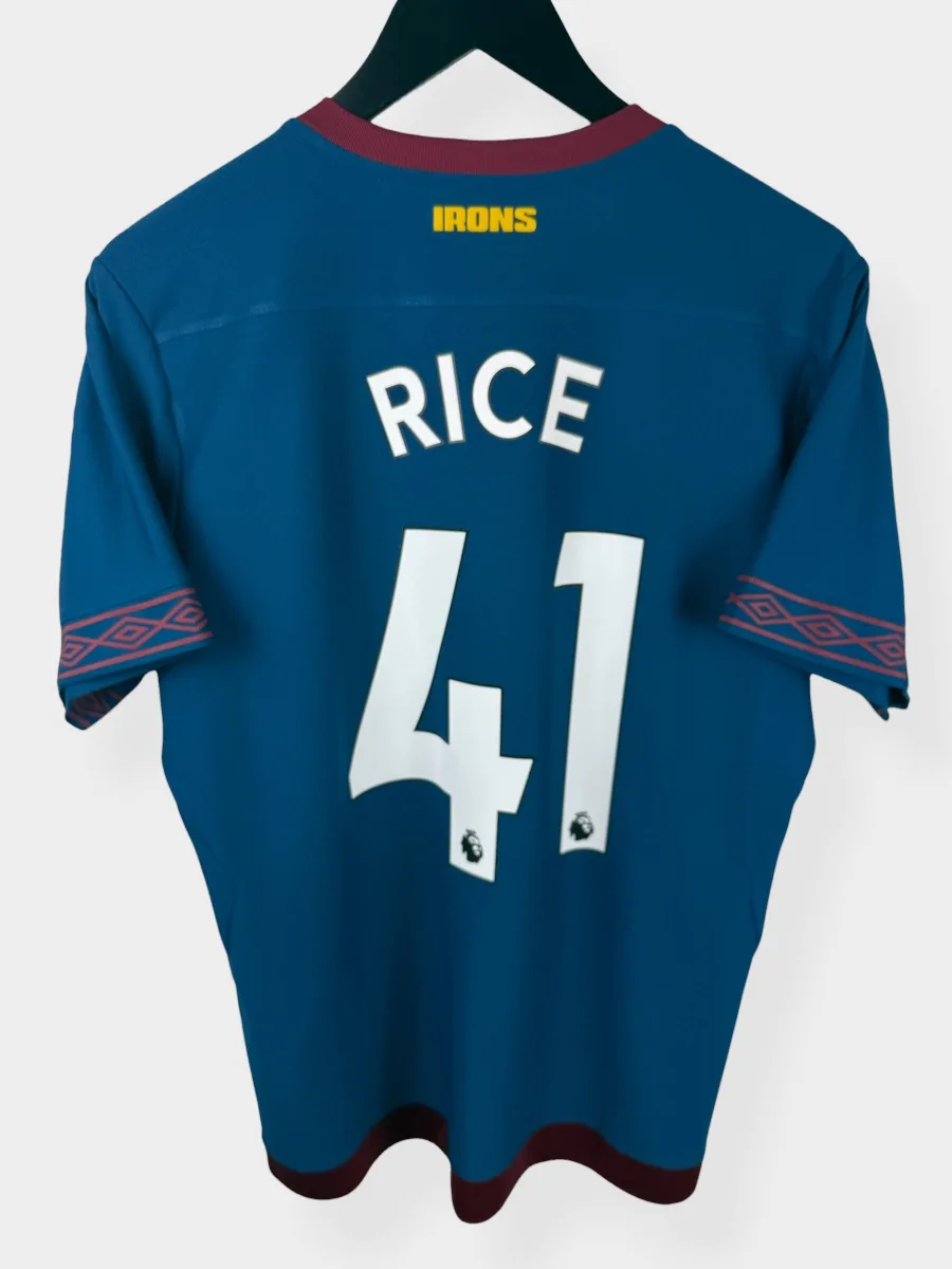 2018-19 WEST HAM UNITED AWAY SHIRT RICE #41 M