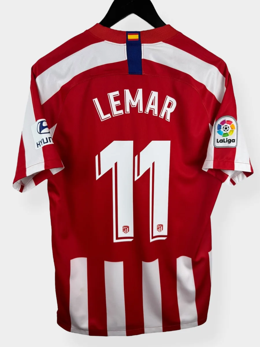 2019-20 ATLETICO MADRID HOME SHIRT LEMAR #11 M