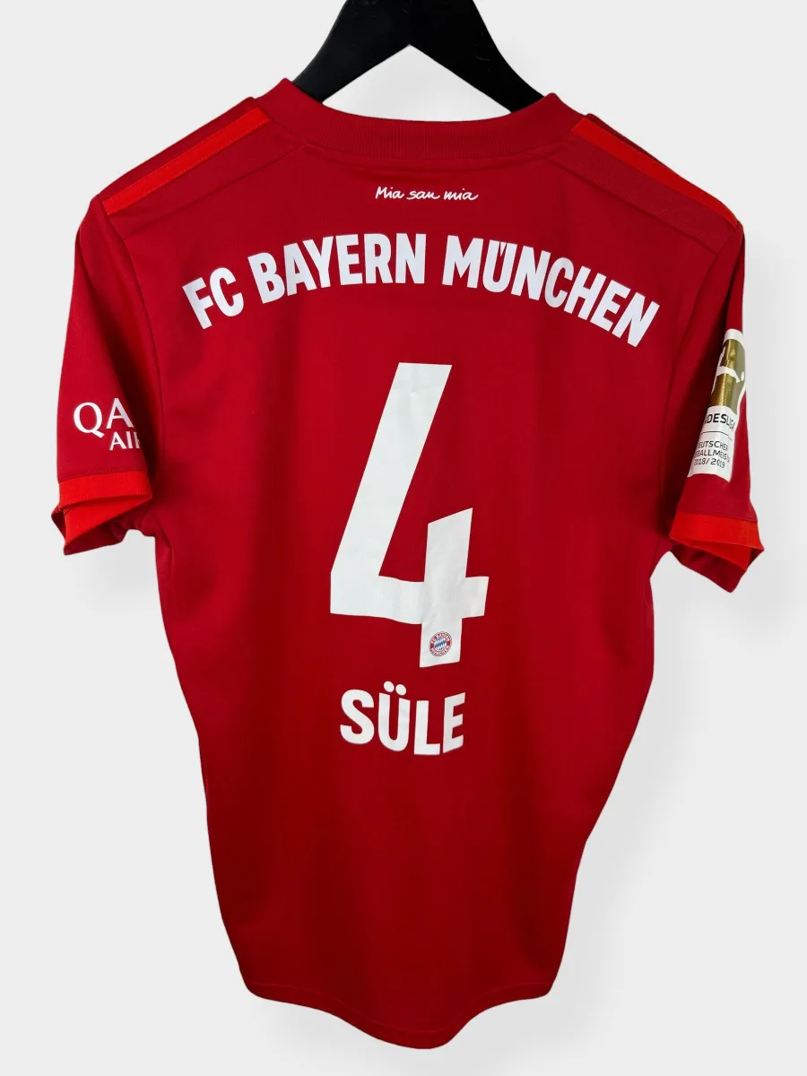 2019-20 BAYERN MUNICH HOME SHIRT SULE #4 S