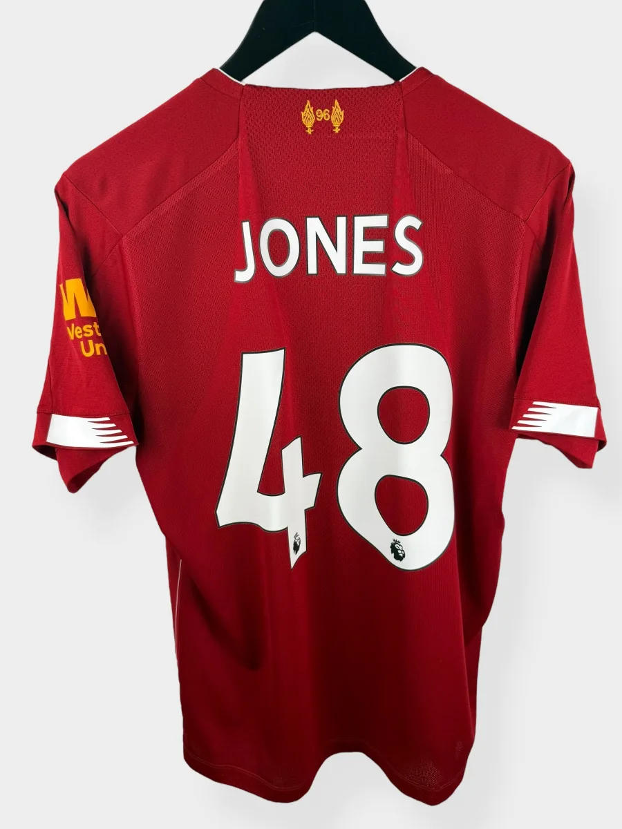 2019-20 LIVERPOOL HOME SHIRT JONES #48 M