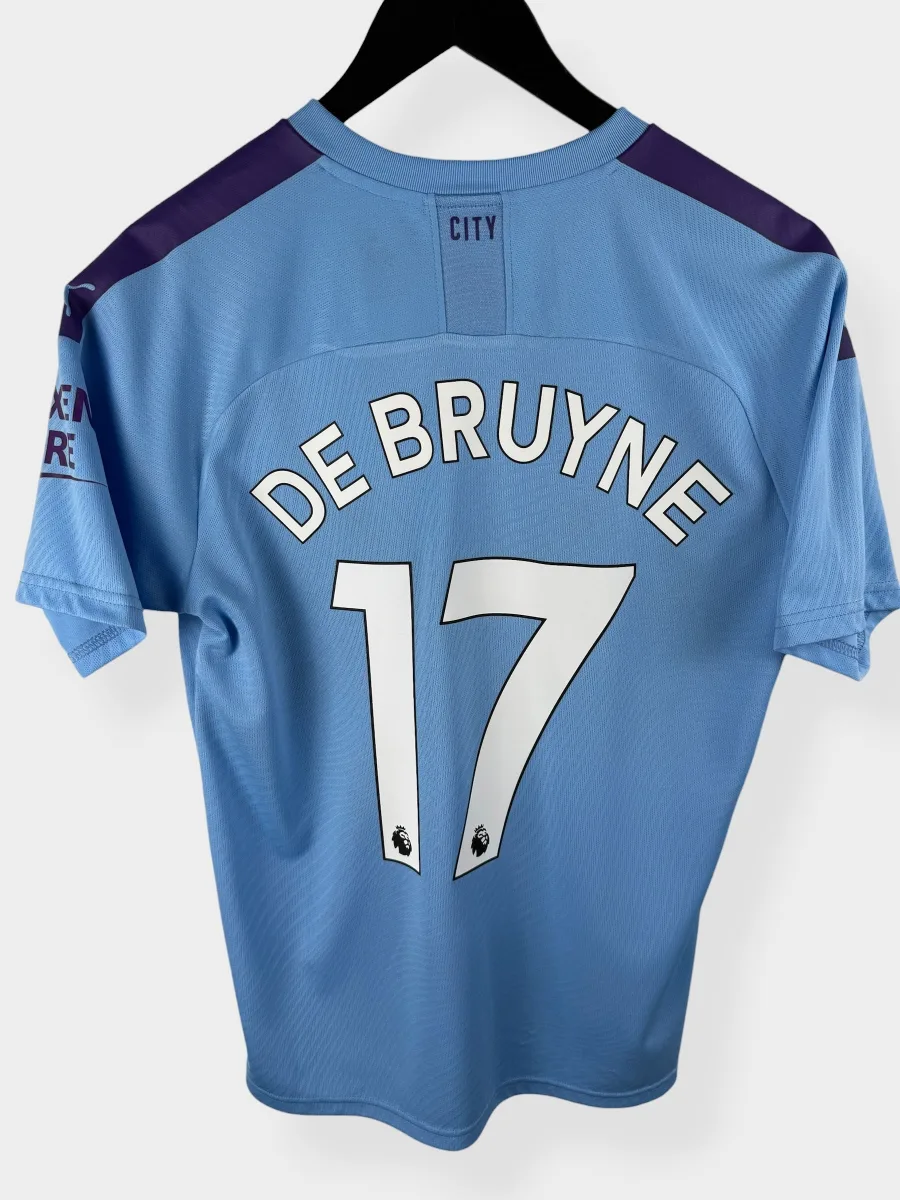 2019-20 MANCHESTER CITY HOME SHIRT DE BRUYNE #17 M