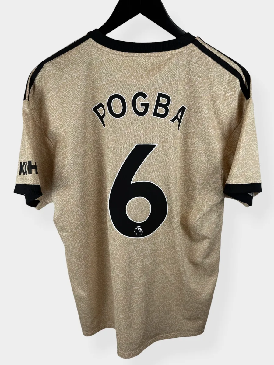 2019-20 MANCHESTER UNITED AWAY SHIRT POGBA #6 XL