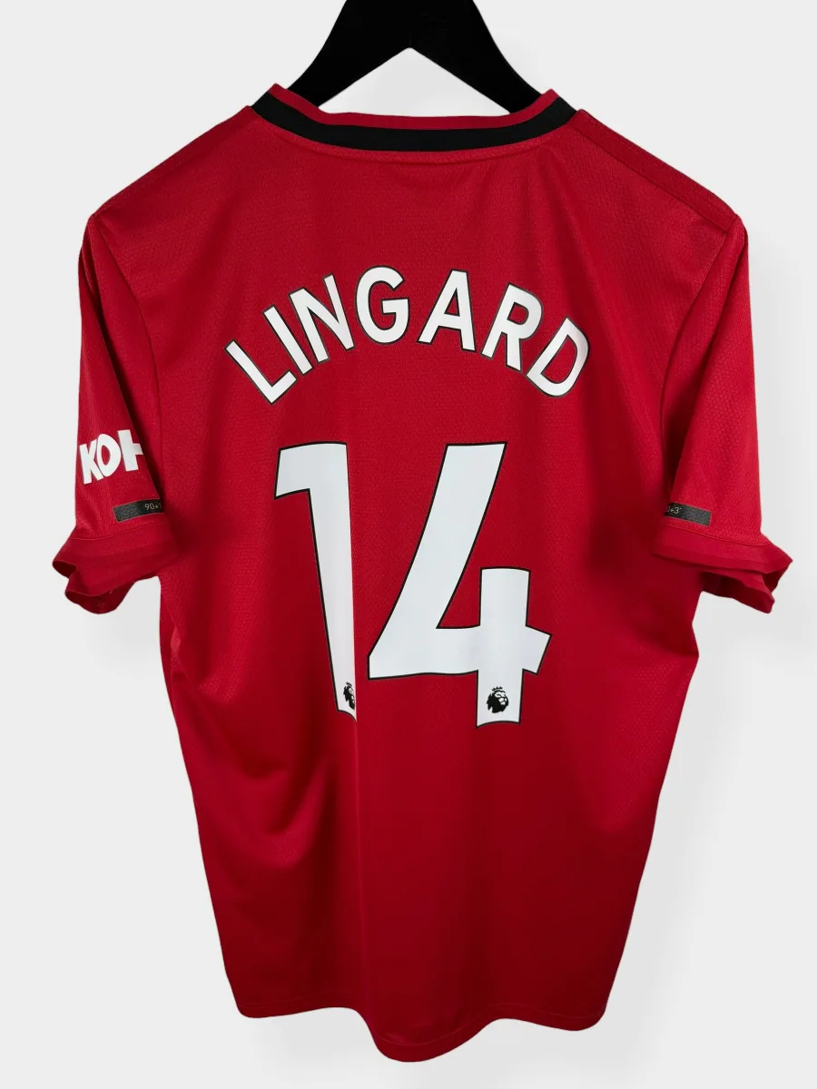 2019-20 MANCHESTER UNITED HOME SHIRT LINGARD #14 M