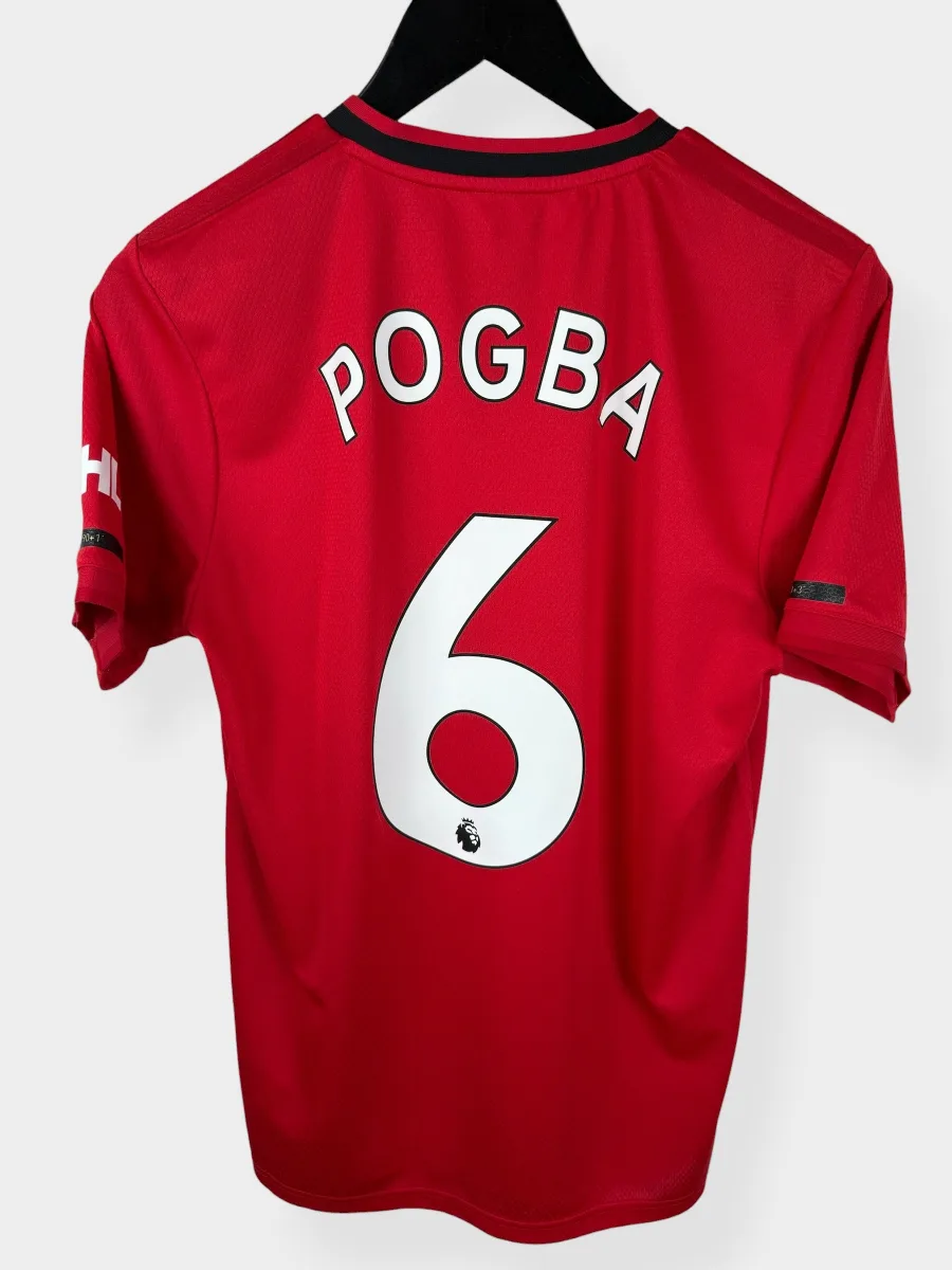 2019-20 MANCHESTER UNITED HOME SHIRT POGBA #6 S