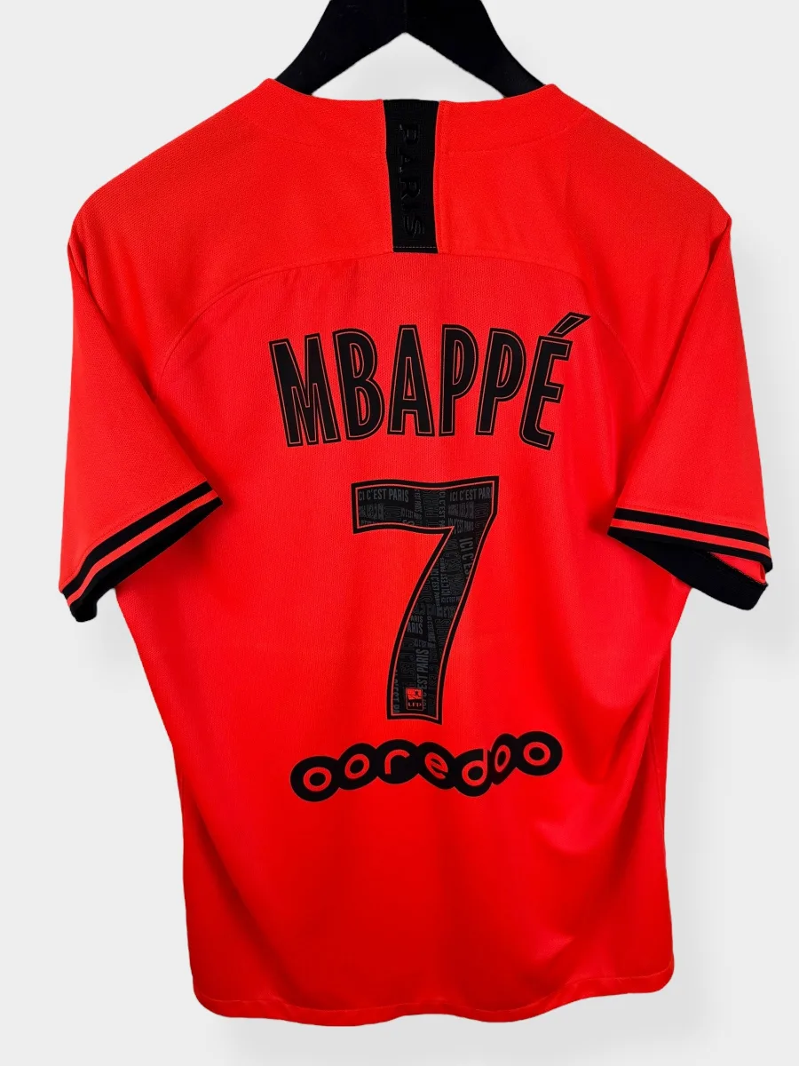 2019-20 PARIS SAINT-GERMAIN AWAY SHIRT MBAPPE #7 L