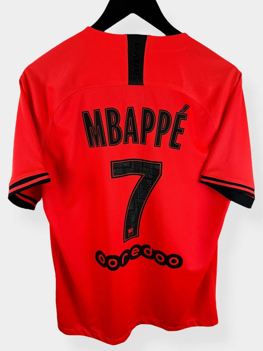2019-20 PARIS SAINT-GERMAIN AWAY SHIRT MBAPPE #7 M