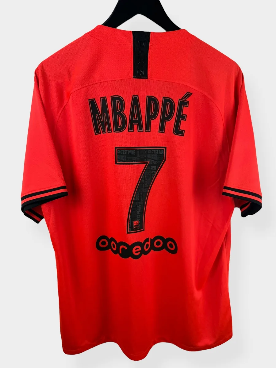 2019-20 PARIS SAINT-GERMAIN AWAY SHIRT MBAPPE #7 XL