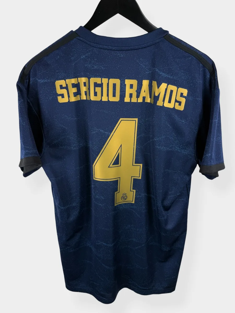 2019-20 REAL MADRID AWAY SHIRT SERGIO RAMOS #4 L