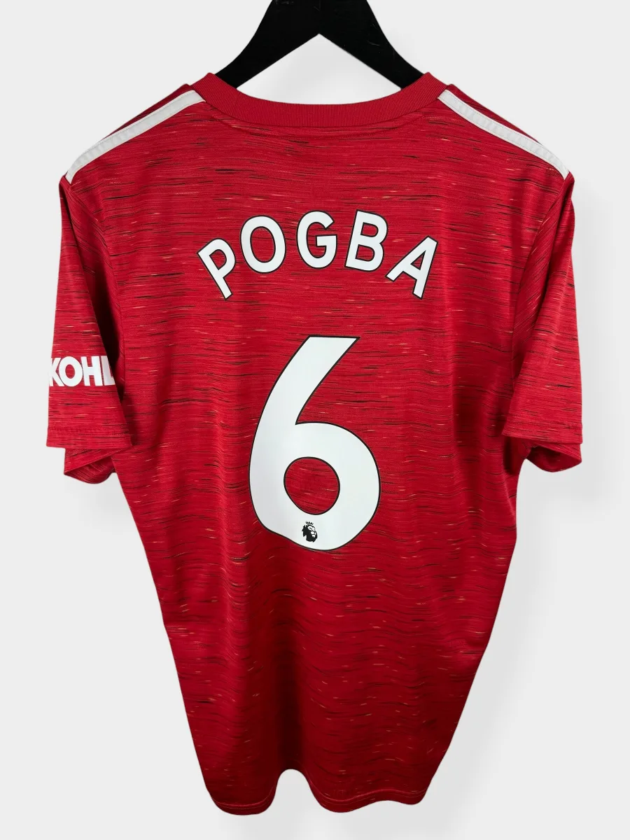 2020-21 MANCHESTER UNITED HOME SHIRT POGBA #6 L
